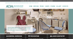Desktop Screenshot of adadentistsrome.com